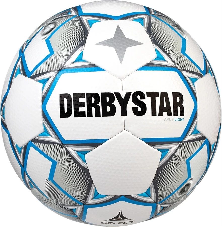 Derbystar Apus Light V20 Fußball Weiss Grau Blau - 350g 1 Derbystar Apus Light V20 Fußball Weiss Grau Blau - 350g