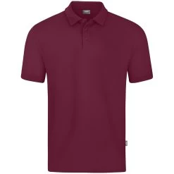 Jako Polo Doubletex Maroon