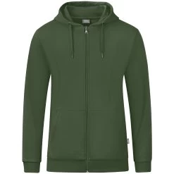 Jako Kapuzenjacke Organic Oliv