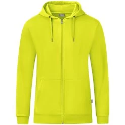 Jako Kapuzenjacke Organic Lime