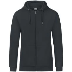 Jako Kapuzenjacke Organic Anthrazit