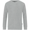 Jako Sweat Organic Hellgrau Meliert