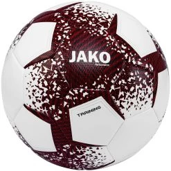 Jako Trainingsball Performance Weiß/schwarz/sportrot