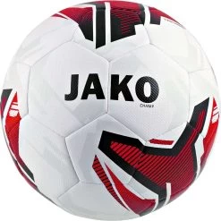 Jako Trainingsball Champ Weiß/rot/schwarz
