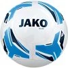Jako Trainingsball Glaze Weiß/skyblue/navy