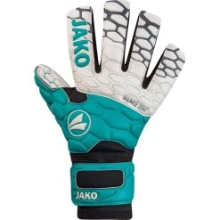 Jako TW-Handschuh Prestige SuperSoft Negative Cut Türkis/anthrazit