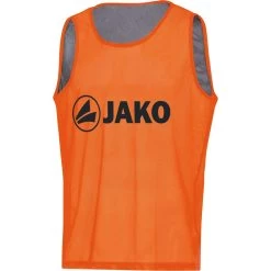 Jako Kennzeichnungshemd Reverse Neonorange/steingrau