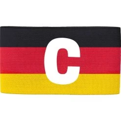 Jako Kapitänsbinde Team Schwarz/rot/gelb