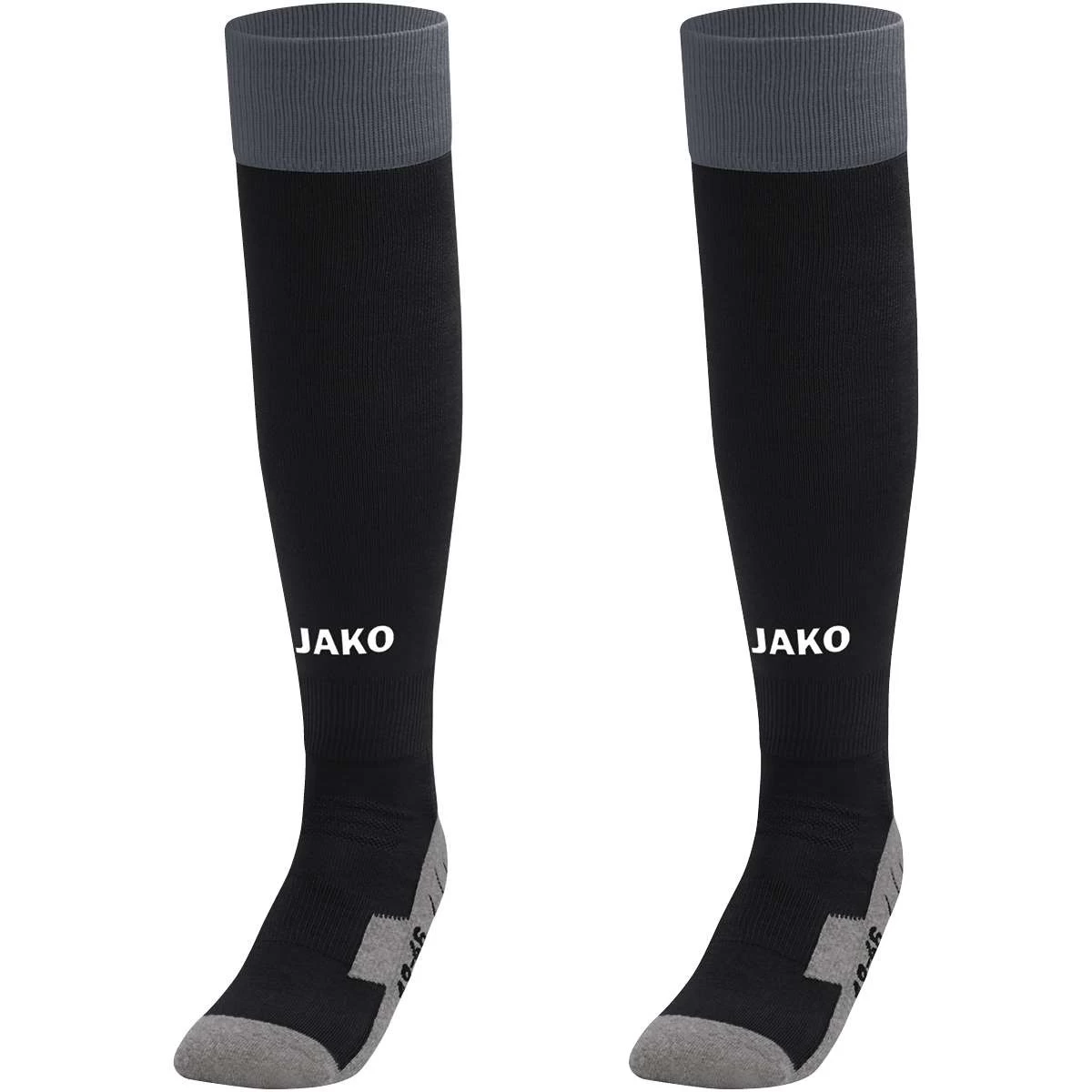 Jako Stutzenstrumpf Leeds Schwarz/anthrazit 1 Jako Stutzenstrumpf Leeds Schwarz/anthrazit