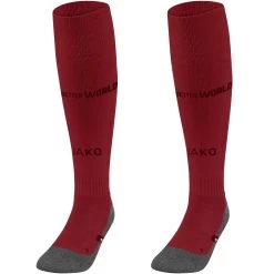 Jako Stutzenstrumpf World Rostrot