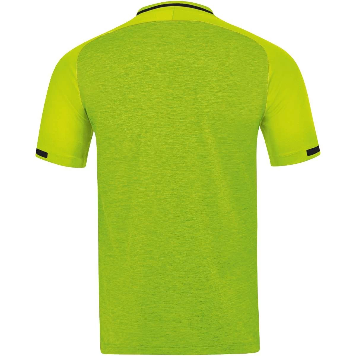 Jako Trikot Prestige KA Neongrün Meliert/schwarz 2 Jako Trikot Prestige KA Neongrün Meliert/schwarz – Bild 2