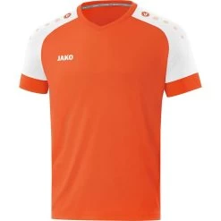 Jako Trikot Champ 2.0 KA Neonorange/weiß