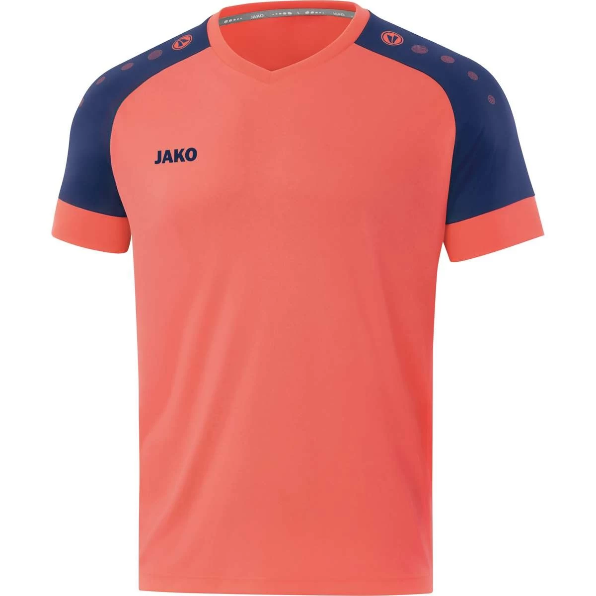 Jako Trikot Champ 2.0 KA Coral/navy 1 Jako Trikot Champ 2.0 KA Coral/navy