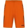 Jako Sporthose Challenge Neonorange/schwarz