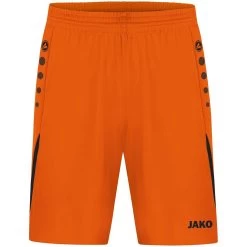 Jako Sporthose Challenge Neonorange/schwarz