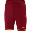 Jako Sporthose Striker 2.0 Weinrot/neonorange