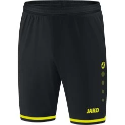 Jako Sporthose Striker 2.0 Schwarz/neongelb