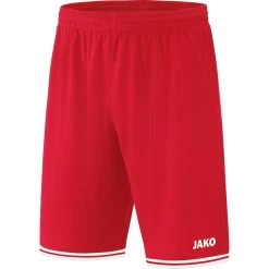 Jako Short Center 2.0 Sportrot/weiß