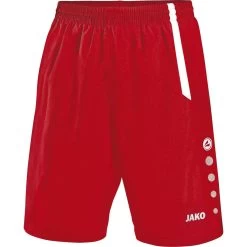 Jako Sporthose Turin Sportrot/weiß