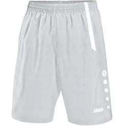 Jako Sporthose Turin Silbergrau/weiß