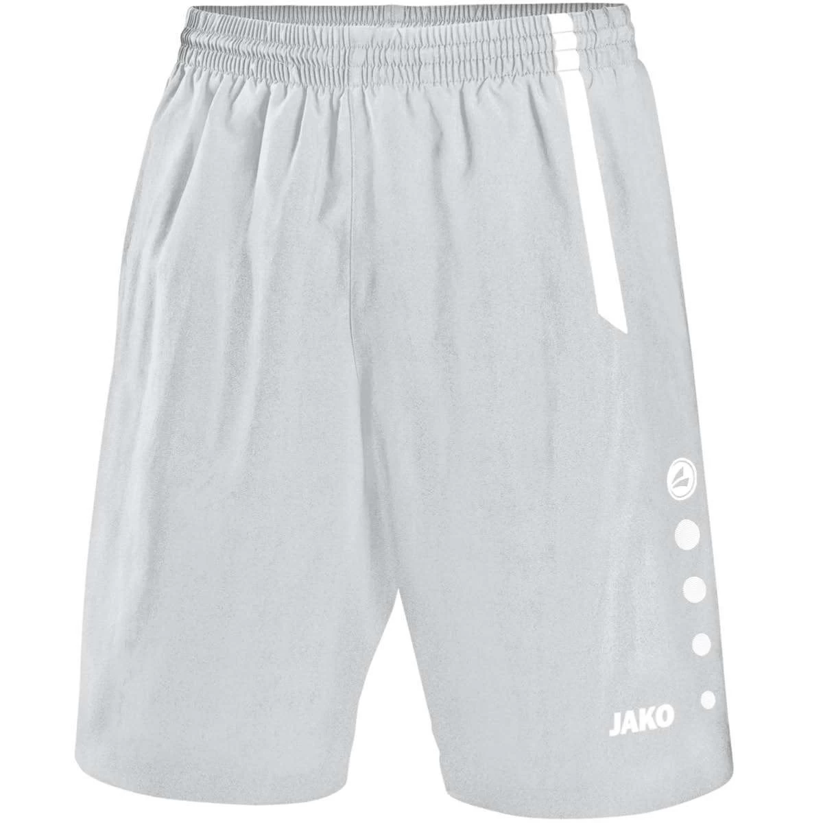 Jako Sporthose Turin Silbergrau/weiß 1 Jako Sporthose Turin Silbergrau/weiß
