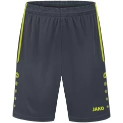 Jako Sporthose Allround Anthrazit/lemon