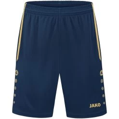 Jako Sporthose Allround Navy/gold