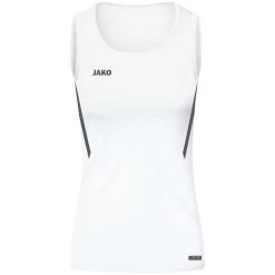 Jako Tanktop Challenge Weiß/anthra Light