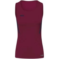 Jako Tanktop Challenge Maroon/marine