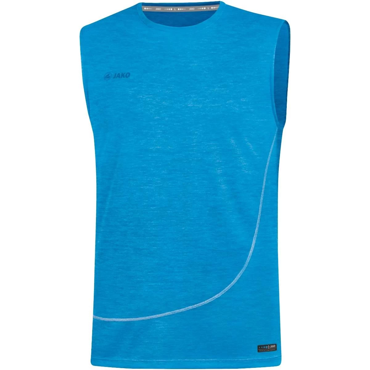 Jako Tanktop Active Basics JAKO Blau Meliert 1 Jako Tanktop Active Basics JAKO Blau Meliert