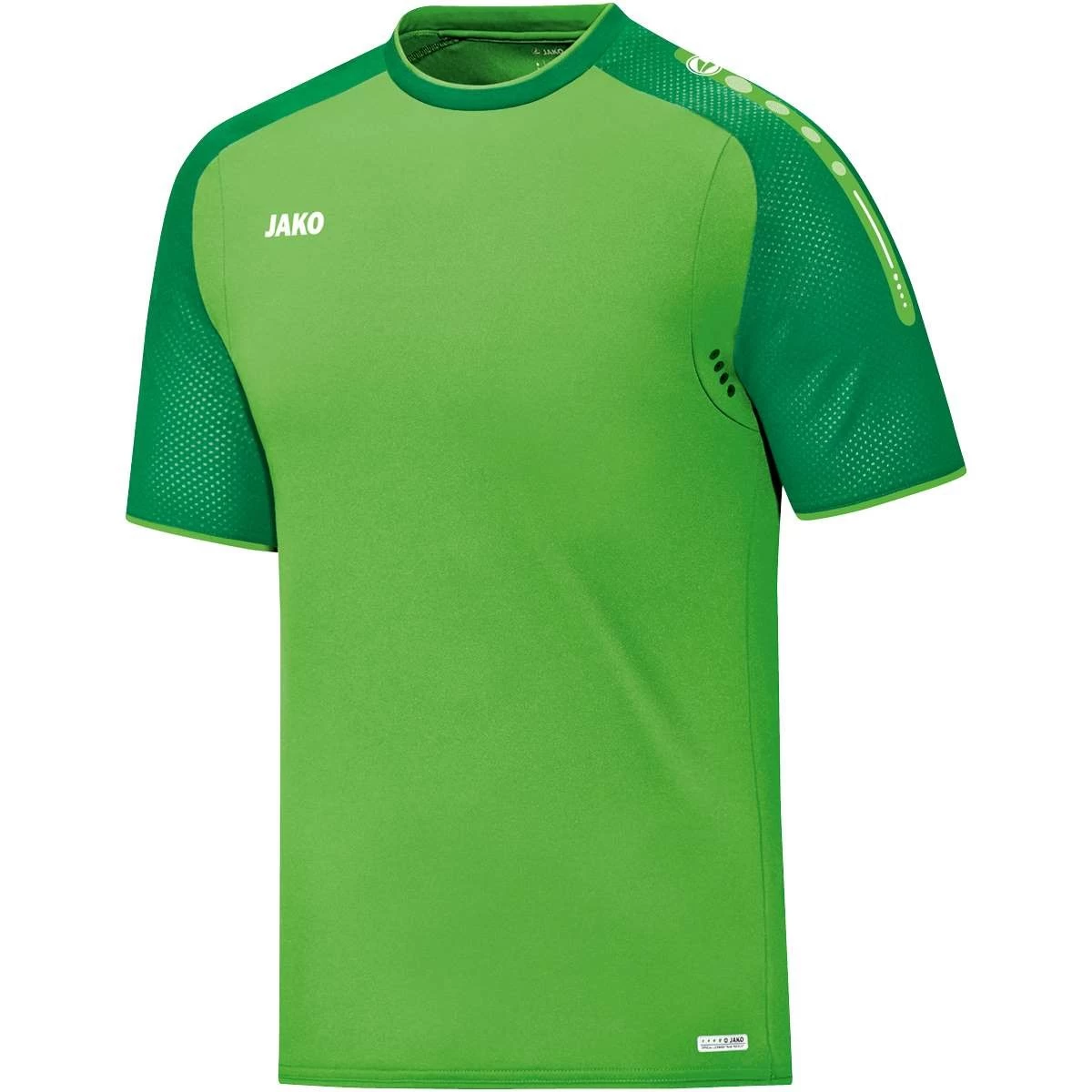 Jako T-Shirt Champ Soft Green/sportgrün 1 Jako T-Shirt Champ Soft Green/sportgrün