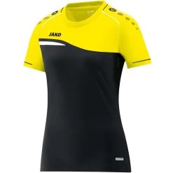 Jako T-Shirt Competition 2.0 Schwarz/soft Yellow -Jako JK 6118 03 D 1280x1280