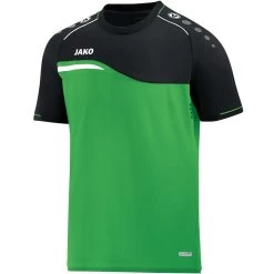 Jako T-Shirt Competition 2.0 Soft Green/schwarz