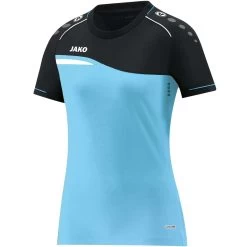Jako T-Shirt Competition 2.0 Aqua/schwarz -Jako JK 6118 45 D 1280x1280