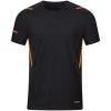 Jako T-Shirt Challenge Schwarz Meliert/neonorange
