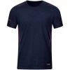 Jako T-Shirt Challenge Marine Meliert/maroon