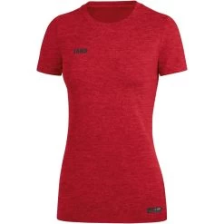 Jako T-Shirt Premium Basics Rot Meliert -Jako JK 6129 01 D 1280x1280