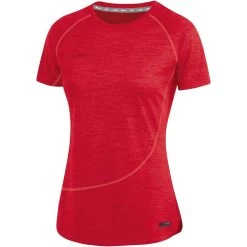 Jako T-Shirt Active Basics Rot Meliert -Jako JK 6149 01 D 1280x1280