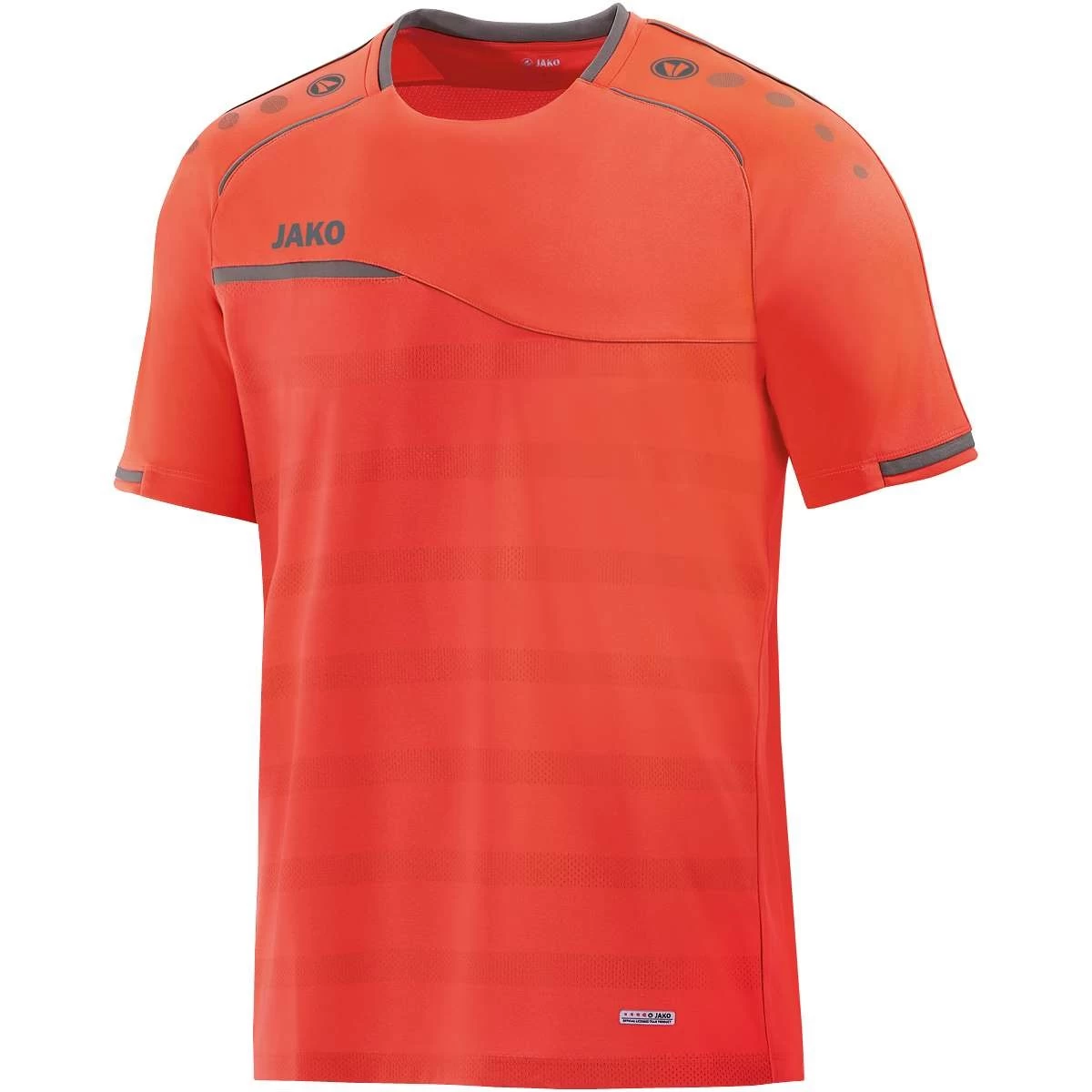 Jako T-Shirt Prestige Flame/steingrau 1 Jako T-Shirt Prestige Flame/steingrau