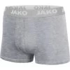 Jako Boxershort Basic 2er Pack Grau Meliert