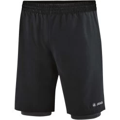 Jako 2-in-1 Short Schwarz