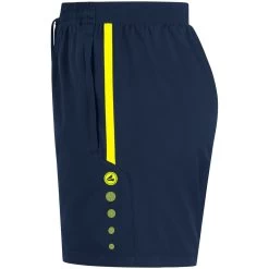 Jako Short Allround Marine/neongelb -Jako JK 6289 904 P02 D 1280x1280