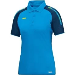 Jako Polo Champ JAKO Blau/marine/neongelb -Jako JK 6317 89 D 1280x1280