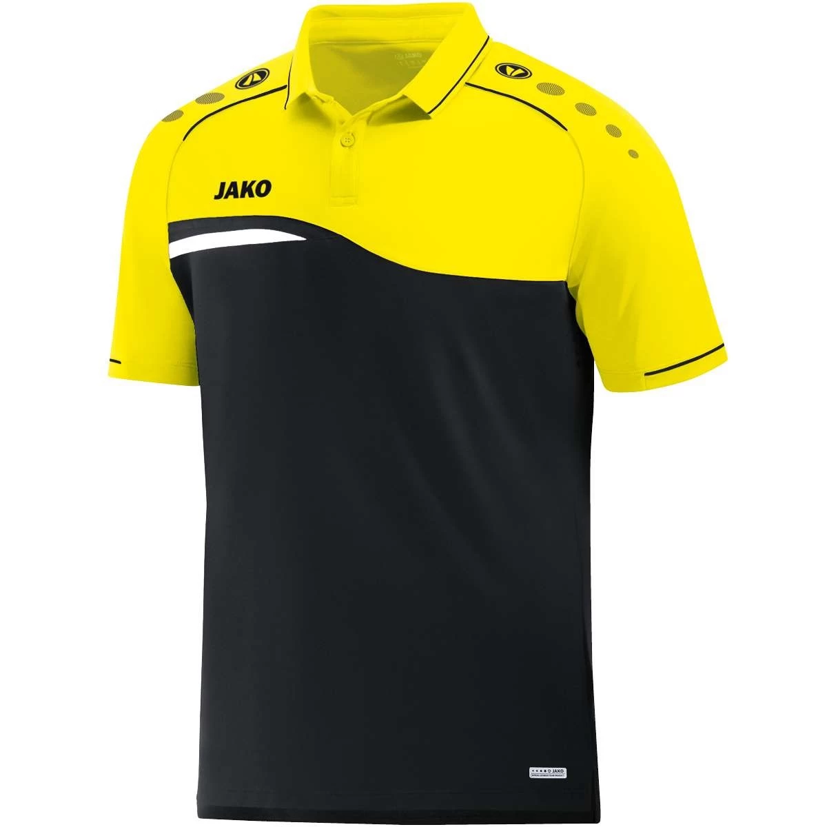 Jako Polo Competition 2.0 Schwarz/soft Yellow 1 Jako Polo Competition 2.0 Schwarz/soft Yellow