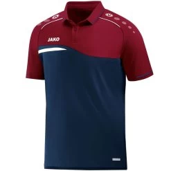 Jako Polo Competition 2.0 Marine/weinrot
