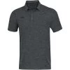 Jako Polo Premium Basics Anthrazit Meliert