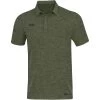 Jako Polo Premium Basics Khaki Meliert