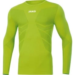 Jako Longsleeve Comfort 2.0 Neongrün