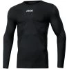 Jako Longsleeve Comfort Recycelt Schwarz