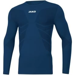 Jako Longsleeve Comfort Recycelt Navy